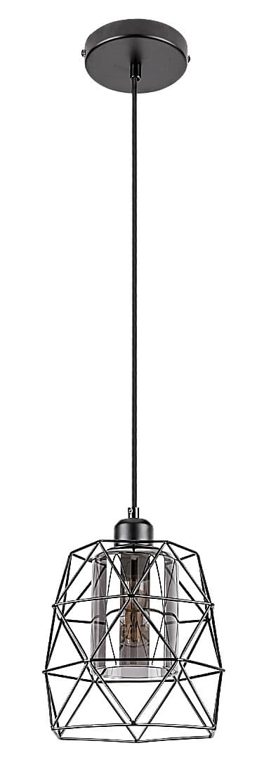 Pendellampe E27 1x40W mat sort 72111 Emrys Rabalux