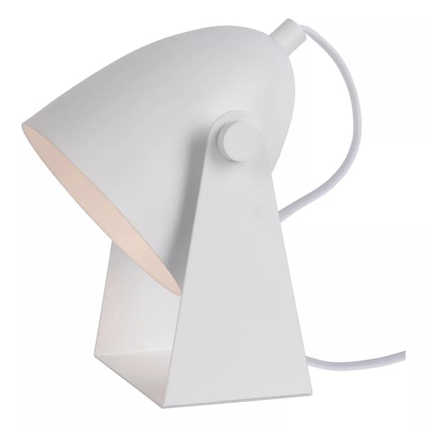Bordlampe hvid spotlight E14 Chago Lucide