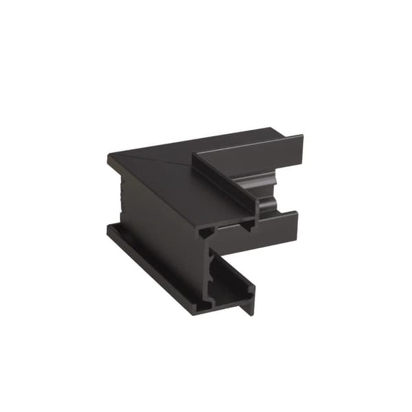 Væg-/loftsvinkel sort til skinner NT0011, NT0012- MICRO11 Maxlight