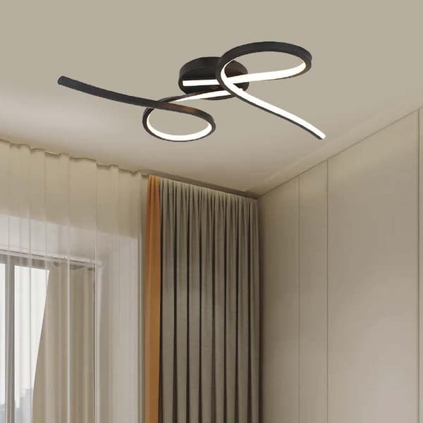 LED loftlampe sort V-TAC VT-7791-7004