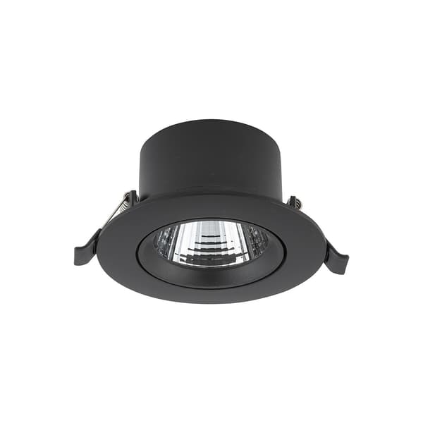 Sort LED-loftspot, neutral farve 5W Nowodvorski EGINA