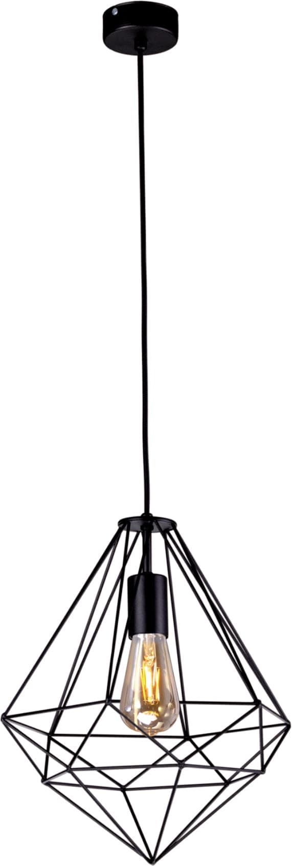 Kaja MARKO K-4000 sort loft E27 trådpendel