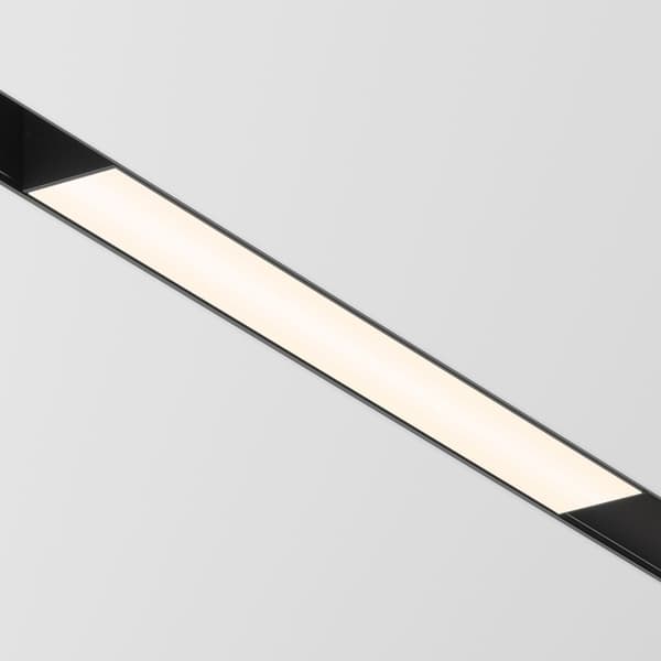 2-faset sort lineær LED-skinnespot 12W 3000K BASIS Maytoni Technical