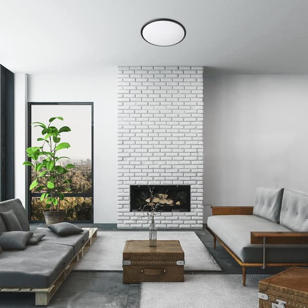 Engon 71130 Rabalux 48 cm LED 45W sort rund loftlampe