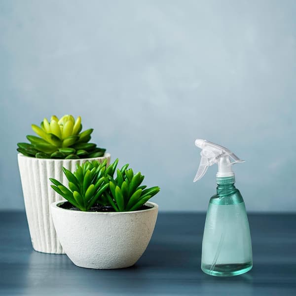 Förpackning Atomizer Sprayflaskor 500 ml, Påfyllningsbara Tomma Sprayflaskor, Transparenta Sprayflaskor, Plastsprejare för Växter