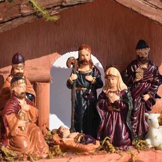 Julesæt - 8 dele - Figursæt - Julepynt