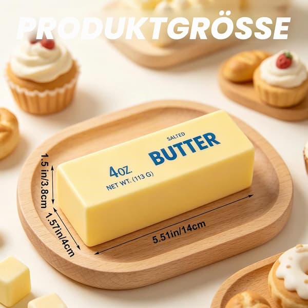 Smör Squishy Långsamt Resande, 2 st
