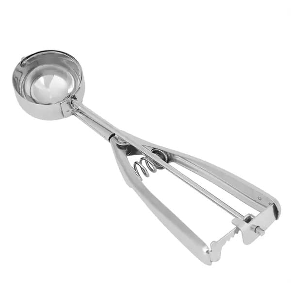 Ergonomisk 5 cm isske i rustfrit stål