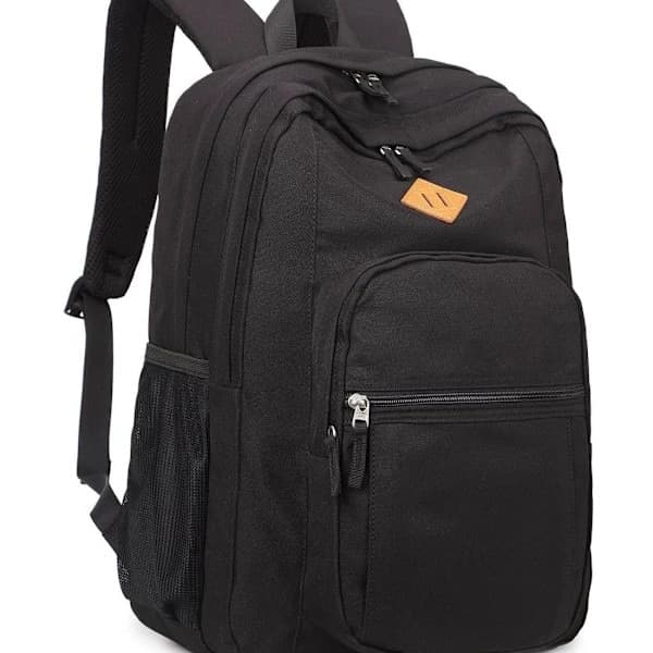 Unisex rygsæk 20L, tyverisikret, alsidig, sort