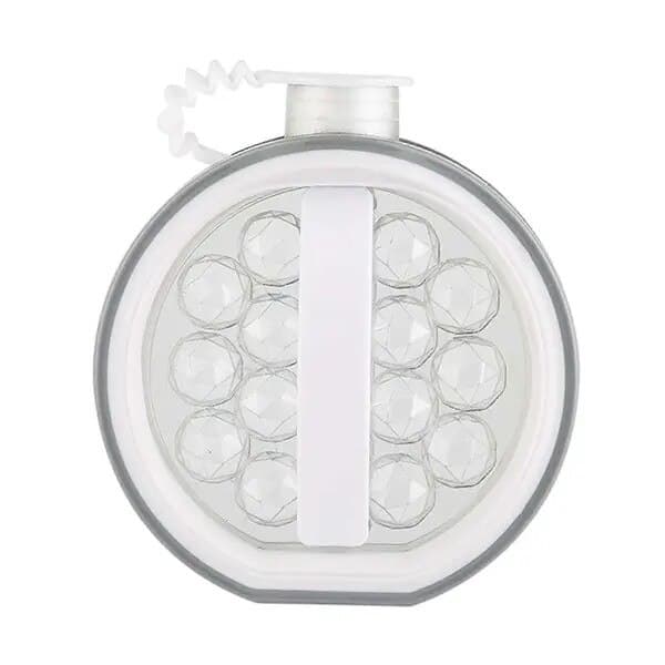 2-i-1 isbitsform, 1,2L, transparent, 17,5x19cm