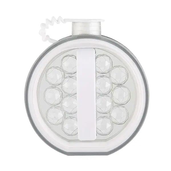 2-i-1 isbitsform, 1,2L, transparent, 17,5x19cm
