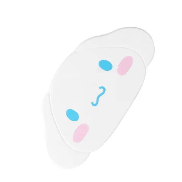 Plastisform, tegneseriemønster, hvid, 1 stk.