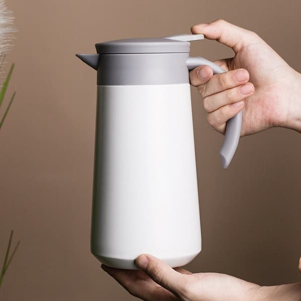 Termokande i rustfrit stål 800 ml guld vakuumisolering 9 timer varm 18 timer kold