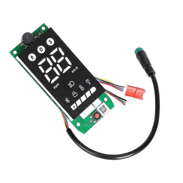 Kontroller för Xiaomi 4 Lite 2 Gen Elscooter Dashboard Switch Panel Kommunikationskabel Set Skyddsdelar