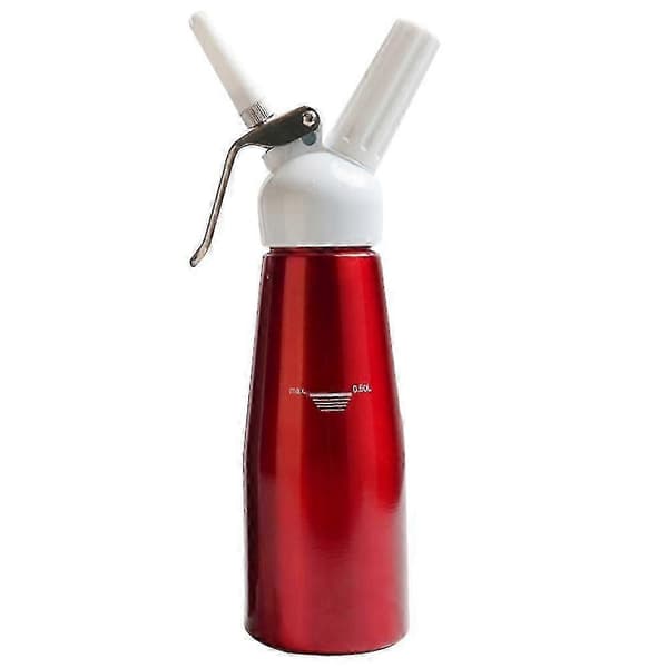 500 ml flødedispenser, aluminium, med 3 dyser, til flødeskum_WYT