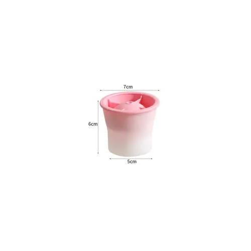 Runda isbitsformar, silikon, set, enkel frigöring, 7 cm