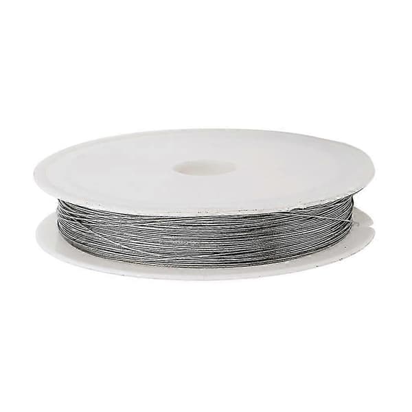 3x rulle af rustfrit ståltråd til smykker og perler
