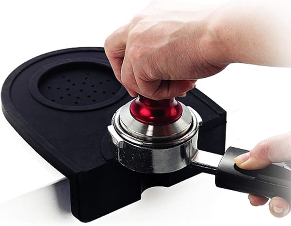 Hörnkaffetamper i silikon (liten)