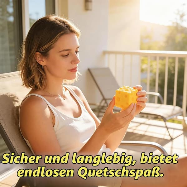 Ost Squishy, Vaseline Stressbold Anti-Stress, 2 stk, 7 cm