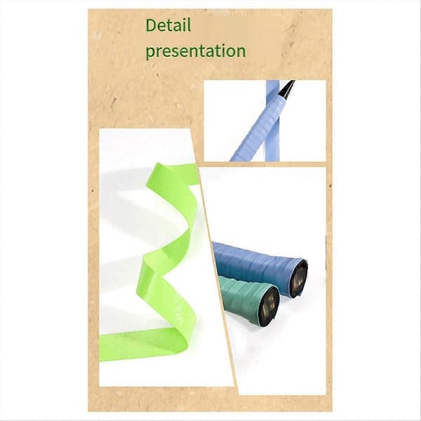 Badminton Greb Tennis Ketsjer Svedabsorberende Greb