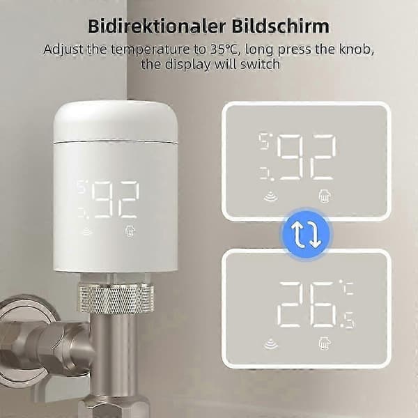TRV16-WiFi Radiatorventil WiFi Smart Termostatstyrenhet APP-kontroll Värmesystem