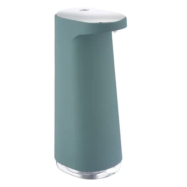 Grøn skumsæbedispenser, sensor, berøringsfri, 100x79x210mm
