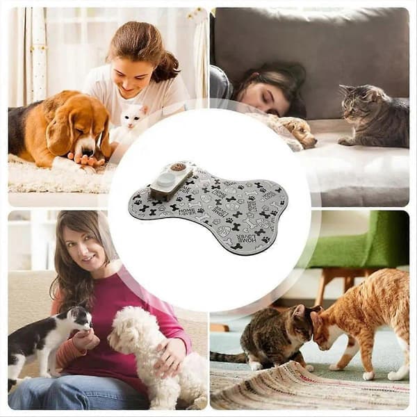 Hundefodermåtte skridsikker absorberende hundeskålmåtter hundeskålmåtte hund