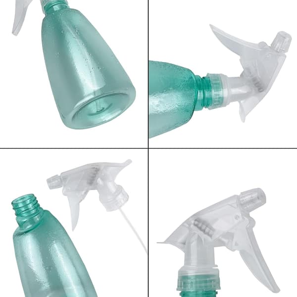 Förpackning Atomizer Sprayflaskor 500 ml, Påfyllningsbara Tomma Sprayflaskor, Transparenta Sprayflaskor, Plastsprejare för Växter