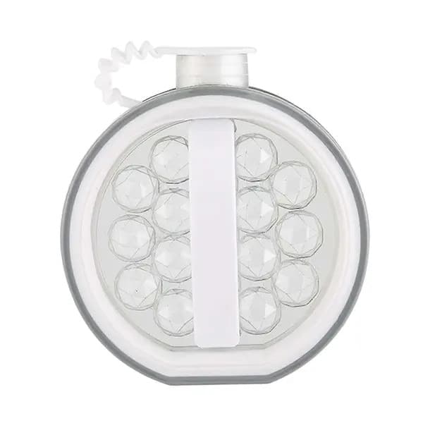 2-i-1 isbitsform, 1,2L, transparent, 17,5x19cm