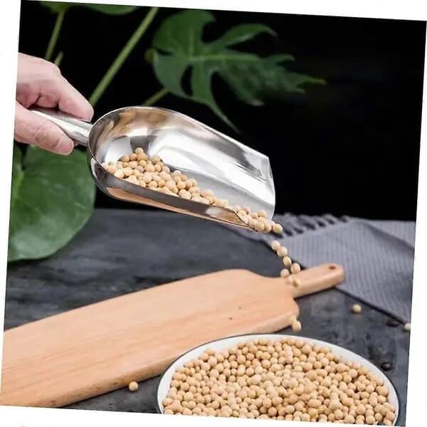 Isvafler i rustfrit stål, ergonomisk, 15 cm