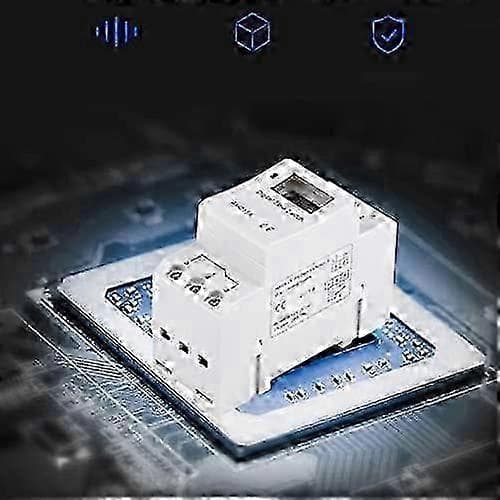 AHC15A Digital Timer, DIN-skenmonterad 7-dagars programmerbar industriell timerrelä