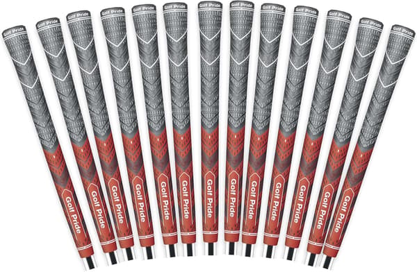 13st Golf Pride Mcc Plus 4 Golfgrepp Standardstorlek Standard Röd
