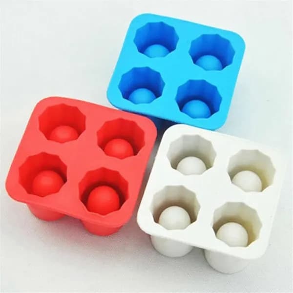 Isform, silikone, sort, 2 stk