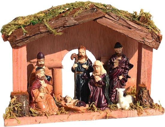 Julesæt - 8 dele - Figursæt - Julepynt