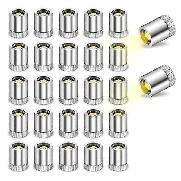 50 stk. miniature LED-lys Mini elektriske lys