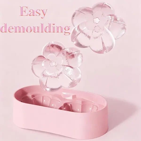 Blomsterisbitsform, 18,1x9x6,3cm, PP, flexibel, stapelbar
