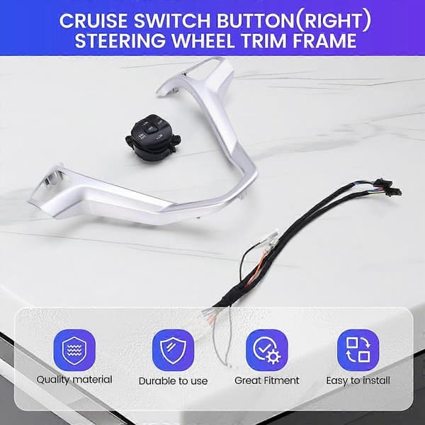 Bilrammepanel Ratdæksel+Cruise Control-knapper til Ford