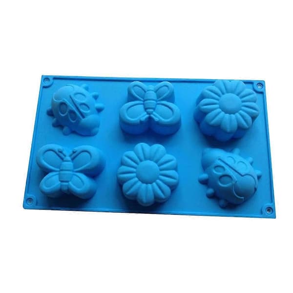 Cupcake bageforme kageforme forme slik sommerfugl blomst insekter G