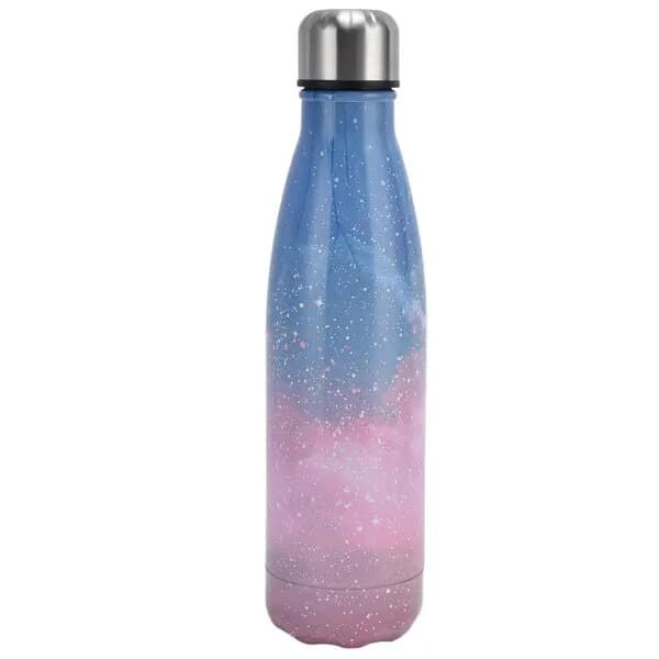 Termovandflaske, rustfrit stål, pink, 500 ml