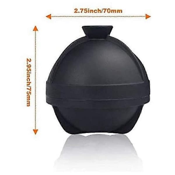 Isbitsform, 4 iskulor, flexibel silikon, lock, 6 cm