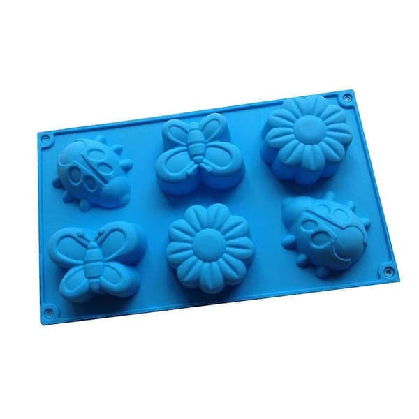 Cupcake bageforme kageforme forme slik sommerfugl blomst insekter G