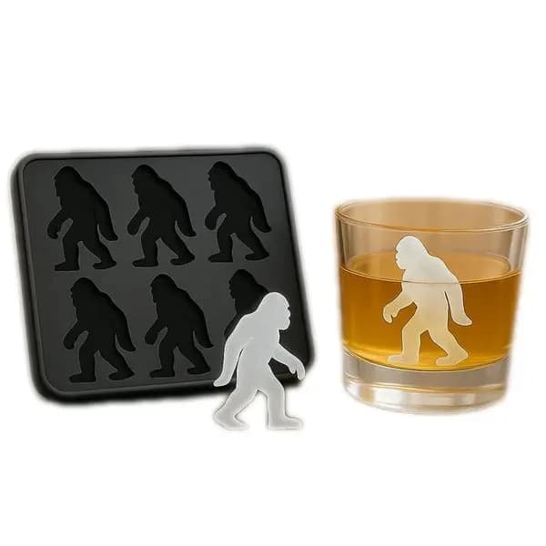 Bigfoot 6-rums silikoneisform 20x12cm