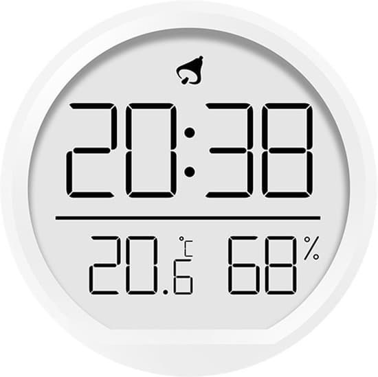 Multifunktionell digital väggklocka, visar datum, tid