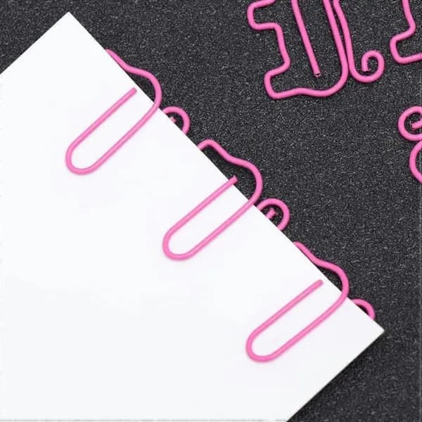 Gem, 500 stycken, rosa, gris, 2 cm