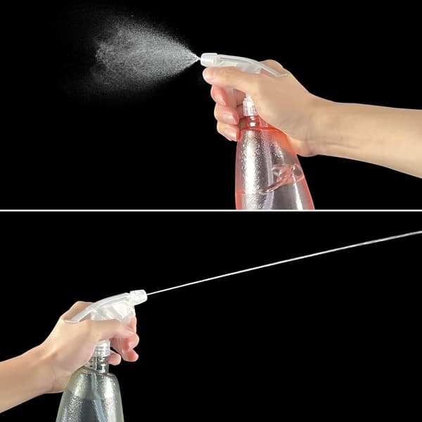 Förpackning Atomizer Sprayflaskor 500 ml, Påfyllningsbara Tomma Sprayflaskor, Transparenta Sprayflaskor, Plastsprejare för Växter
