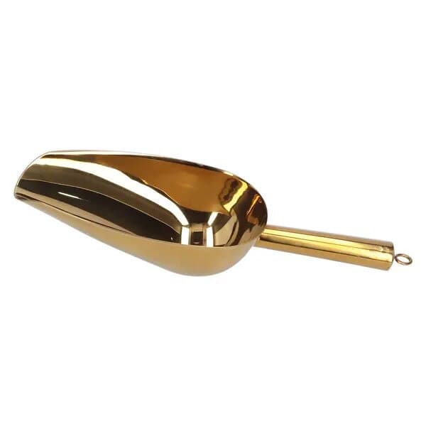 Isske i rustfrit stål, ergonomisk design, spejlfinish, 20x7cm