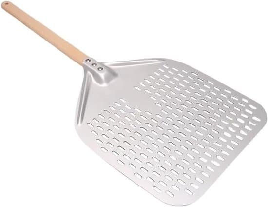 Pizzaspade - Rektangulär - Anodiserad aluminium - Professionell