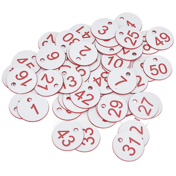 Mehiläispesän numeroidut etiketit, rei'illä