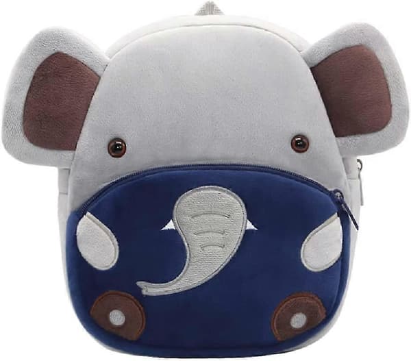 Söt djurtecknad ryggsäck (elefant)
