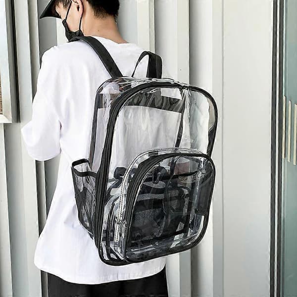 Basics Skoletaske, Klar, Skoletaske 31cm * 43cm * 15cm